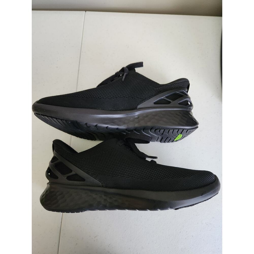 Kizik Unisex Athens Athletic Shoes - Blackout M/ 9 W- W 10.5 hands free mobility - Picture 3 of 7